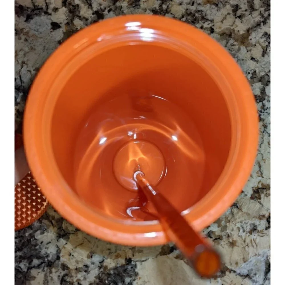Starbucks Orange Studded Tumbler 2022 ‘Bling Pearlized’ Fall Halloween 24oz